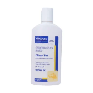 Clinar Pet Anti-Tick Shampoo for Dogs – 100ml