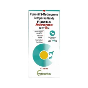 Fixotic Advance Spot-On for Dogs (Up to 10kg) – 0.67ml