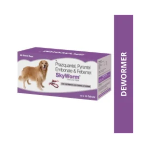 Sky Worm Broad Spectrum Deworming Tablets for Dogs – 10 Tablets