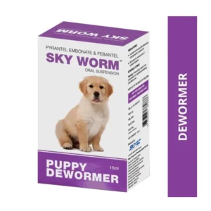 Sky Worm Puppy Dewormer Oral Suspension – 15ml