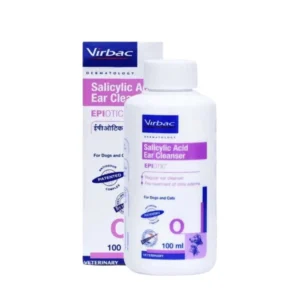 Virbac Epiotic Salicylic Acid Ear Cleanser for Dogs & Cats – 50ml
